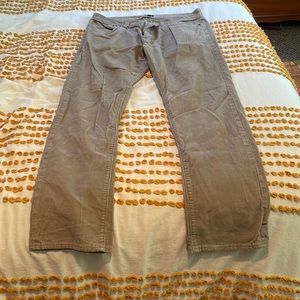 Mens J crew corduroy pants: color: sand size: 34x32